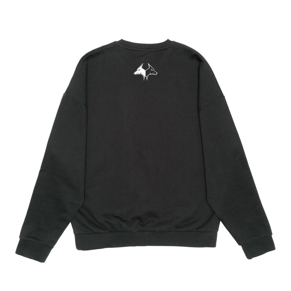 Ash Fade Oversized Core Crewneck