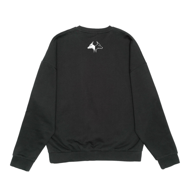 Ash Fade Oversized Core Crewneck