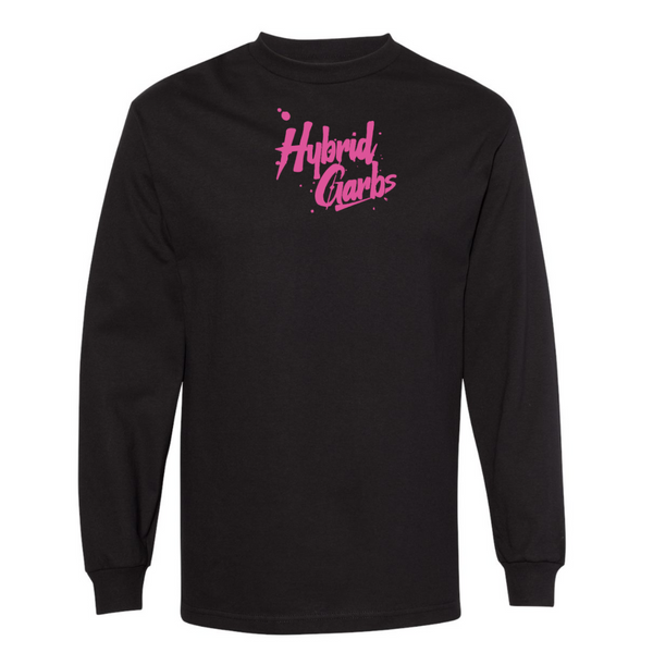 Original Rogue Wolves (Long Sleeves) - Black with Pink