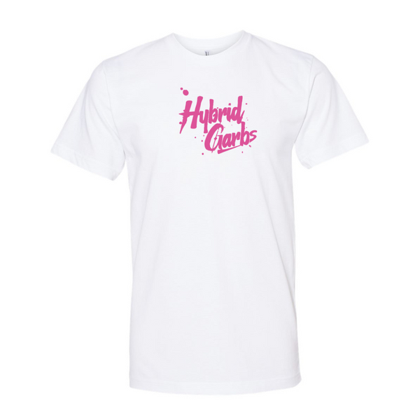Original Rogue Wolves (Short Sleeves) - White with Pink