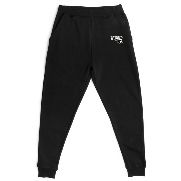 Hybrid Varsity Youth Joggers - Black