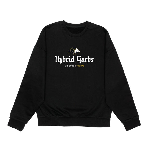 Monochrome Oversized Core Crewneck