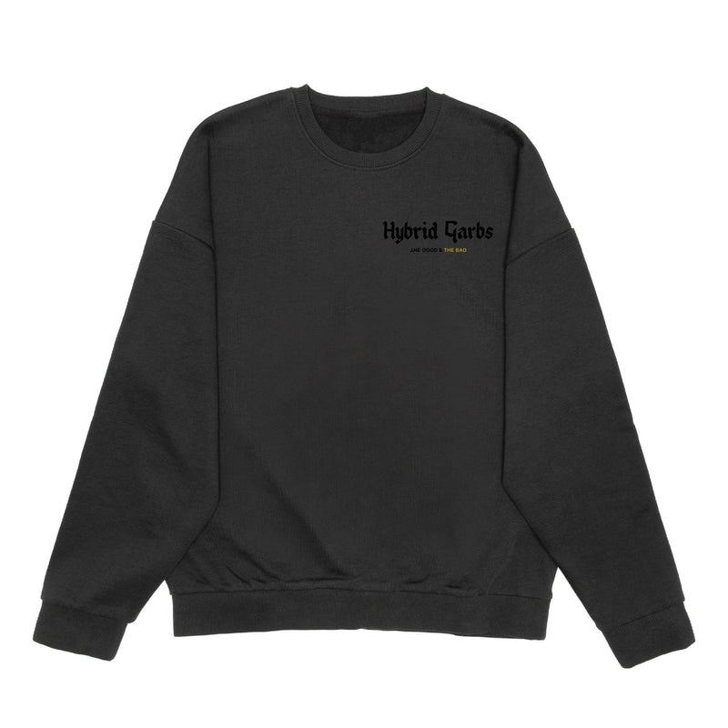 Ash Acid Oversized  Core Crewneck