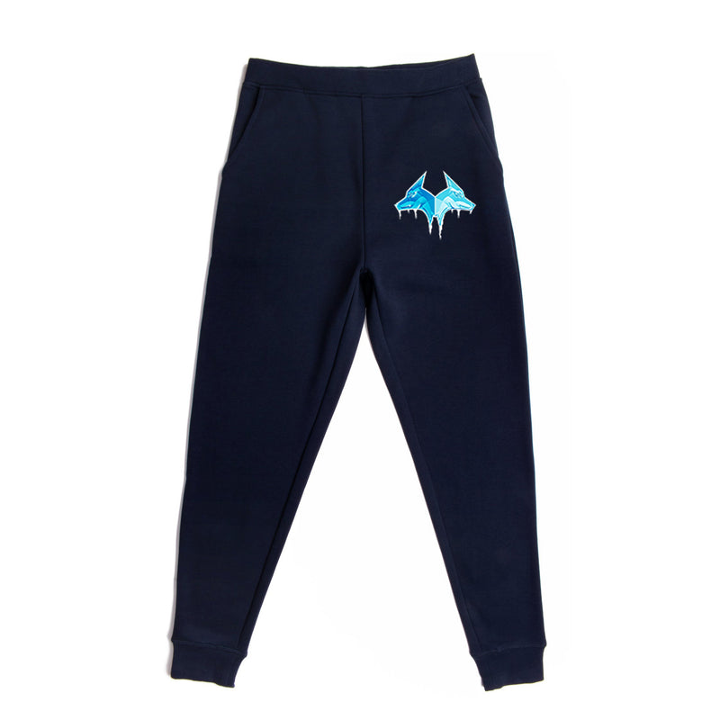 Limited Edition Navy Blue Frozen Wolves Jogger