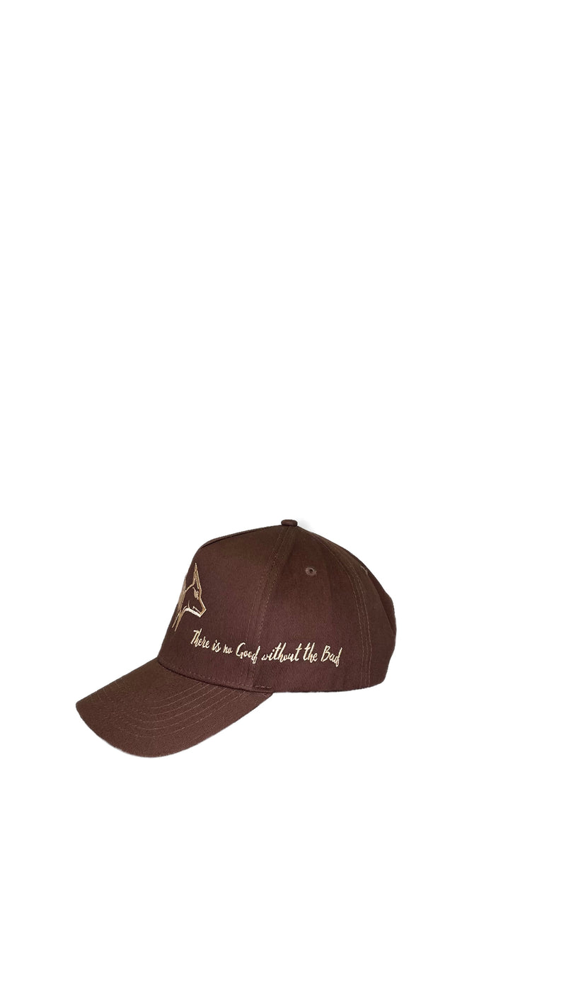 Hybrid Brown 5 Panel Hat