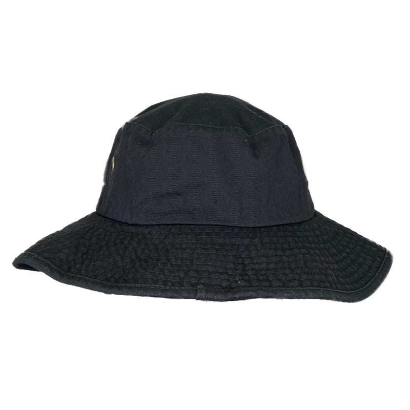 Black Hybrid Fisherman Bucket Hat