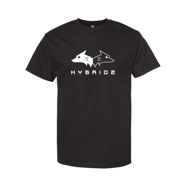 Hybrid 'Origins' T-Shirt - Black with White