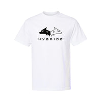 Hybrid 'Origins' T-Shirt - White with Black