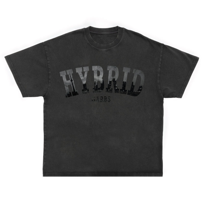 Hybrid Toronto Tee - Acid Black