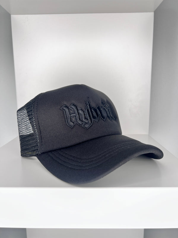 Trucker Hat - Black on Black