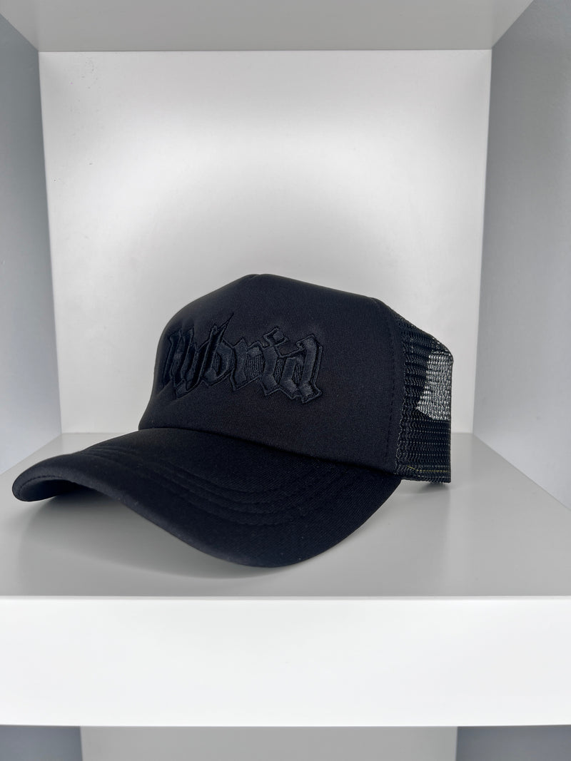 Trucker Hat - Black on Black