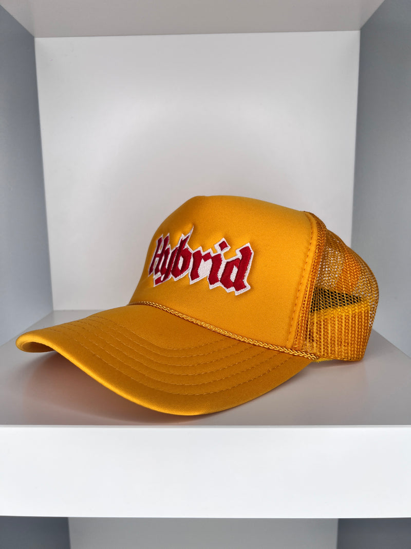 Trucker Hat - Red on Yellow