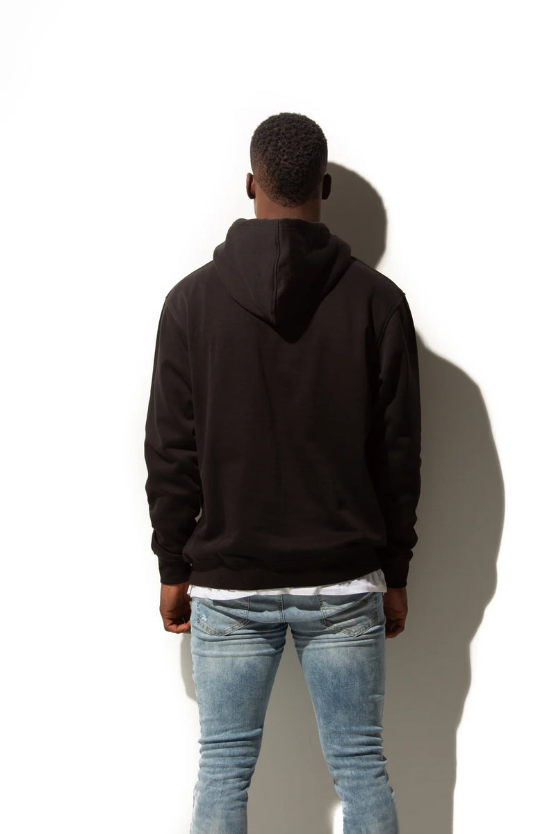 Hybrid Varsity Hoodies - Black