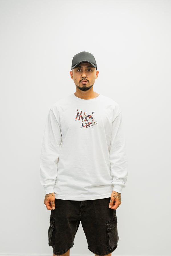 Original Rogue Wolves (Long Sleeves) - White with Magic Dust