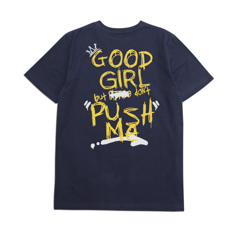 Navy GOOD Girl T- Shirt