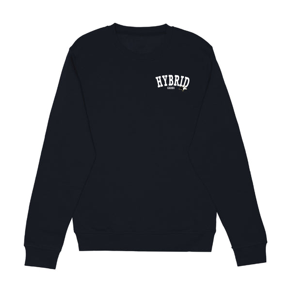 Varsity Youth Crewneck - Navy with Varsity White