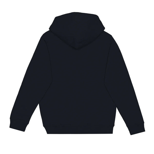 Hybrid Varsity Hoodies - Navy Blue with Varsity White