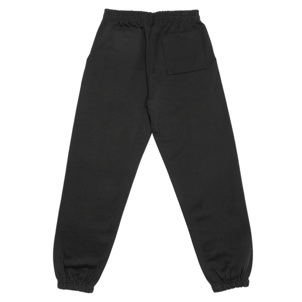 Hybrid Max Heavyweight Joggers - Off Black with White