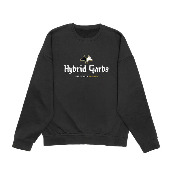 Ash Fade Oversized Core Crewneck