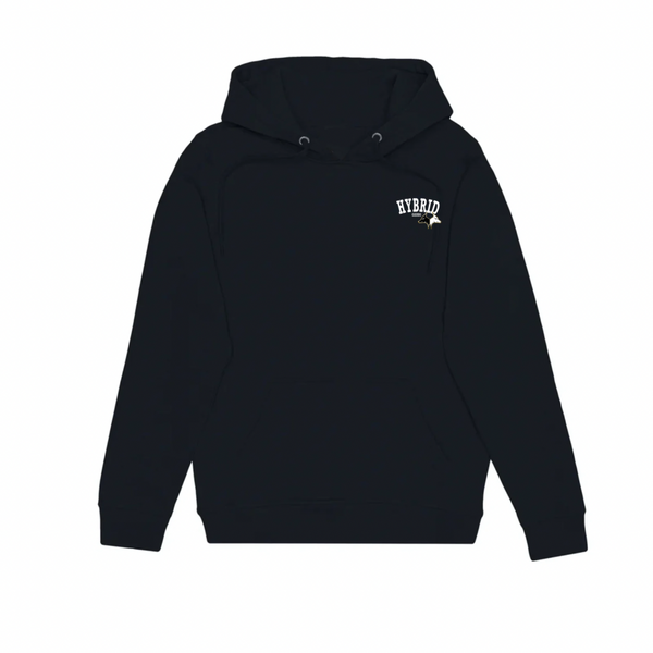 Hybrid Varsity Hoodies - Navy Blue with Varsity White