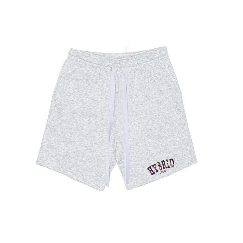 Varsity Shorts(Men) - Grey with Magic Dust & White strings