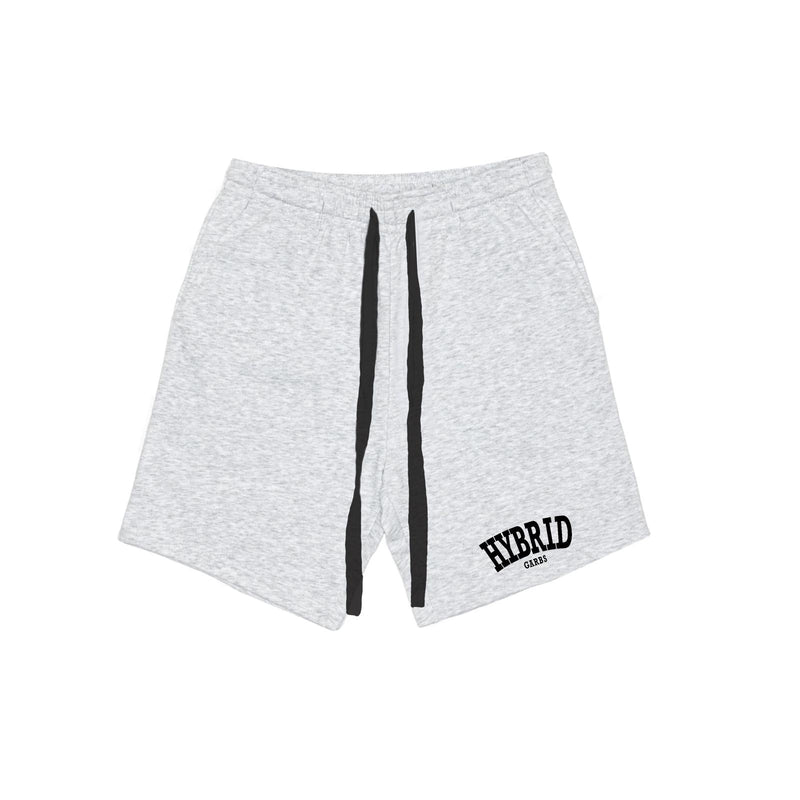 Varsity Shorts(Men) - Grey with Black strings