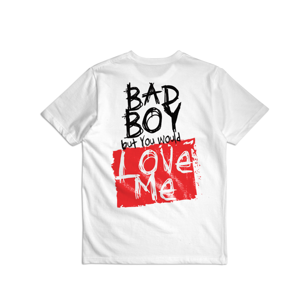 White BAD Guy T-Shirt