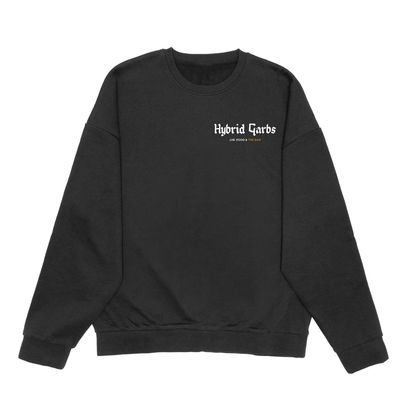 Ash Fade Oversized Core Crewneck