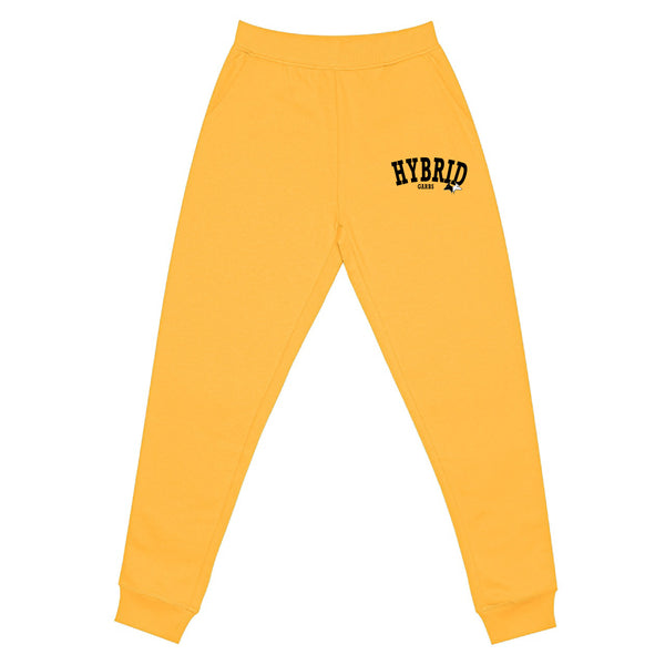 Hybrid Varsity Joggers - Yellow with Varsity Black